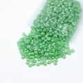 High Quality Flat Round Colorful Abs Half Bulk Loose Faux Pearls For Diy Z14 Aquamarine Green